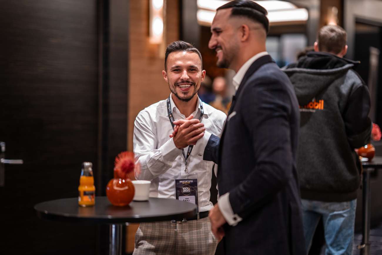 Networking in der Pause